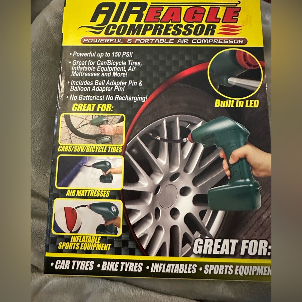 New AIR EAGLE COMPRESSOR PORTABLE AIR (F16)